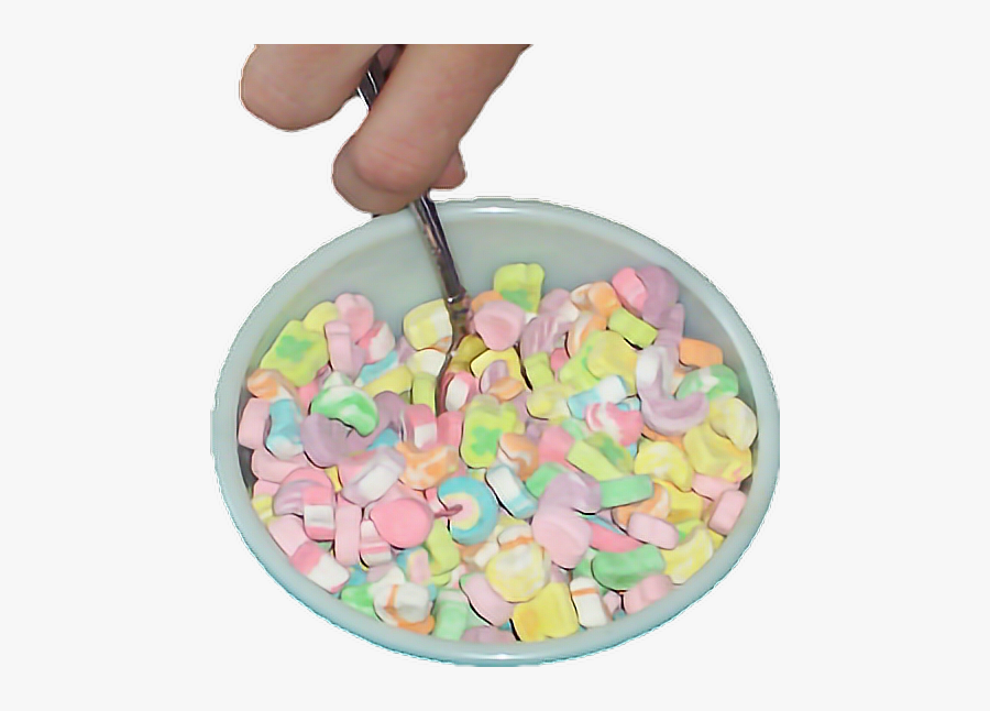#marshmallow #marshmallows #luckycharms #bowl #food - Food Porn Pics Transparent, Transparent Clipart