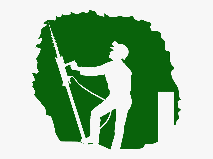 Silhouette Mineur, Transparent Clipart