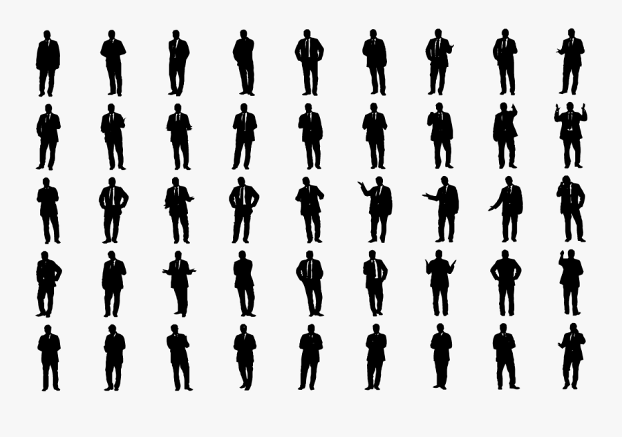 Come Out Of The Shadows With Silhouette Cutout People - Cut Out People Black, Transparent Clipart