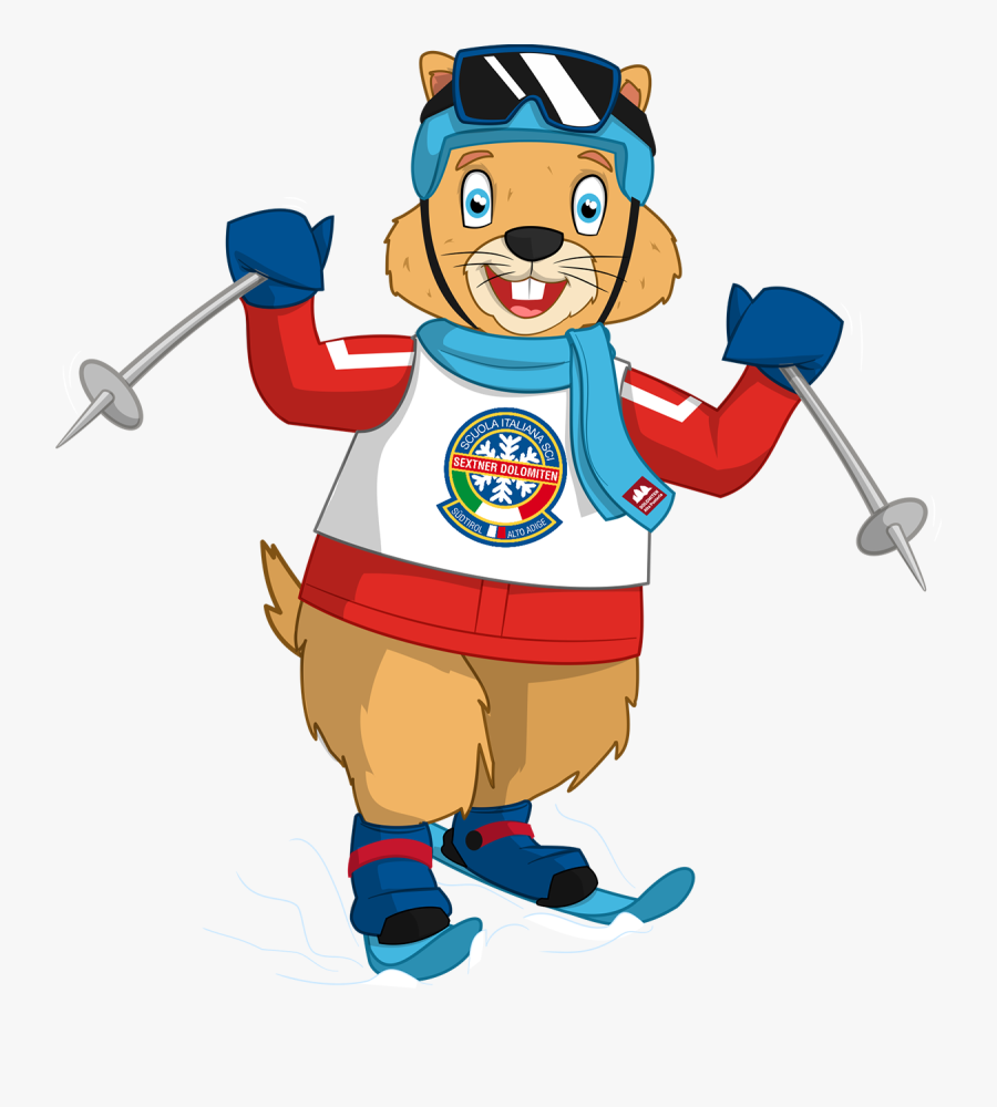 Acc15943 Toni Pose Skiing Color Toni Kids - Cartoon, Transparent Clipart