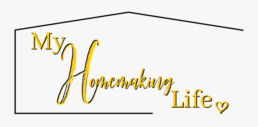 My Homemaking Life - Calligraphy, Transparent Clipart