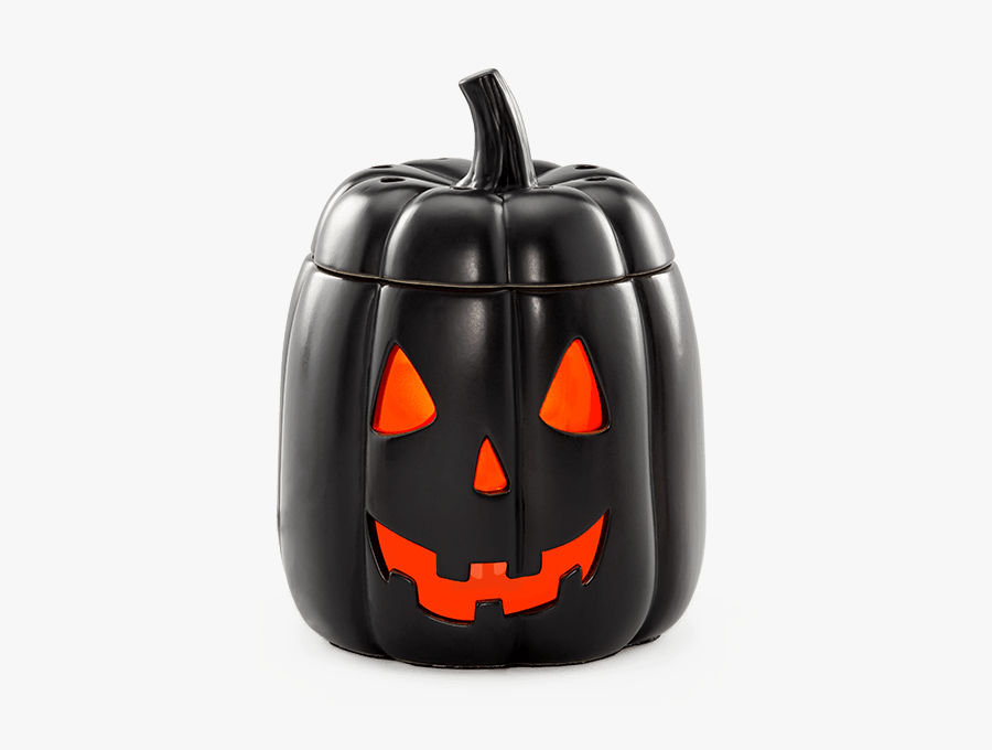September 2017 Warmer & Scent Of The Month - Scentsy Black Pumpkin Warmer, Transparent Clipart
