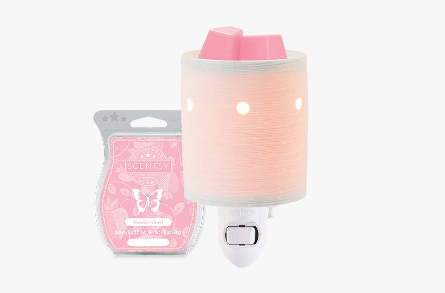 Etched Core Mini Scentsy Warmer, Transparent Clipart