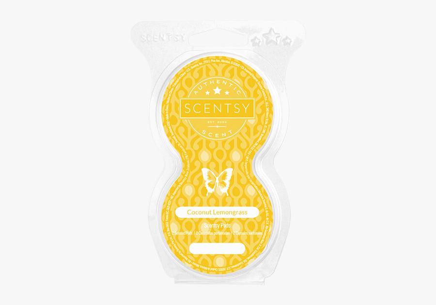 Scentsy Go Pods - Coconut Lemongrass Scentsy Pod, Transparent Clipart