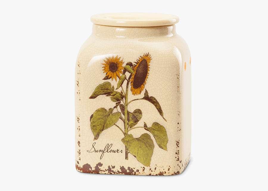 Rustic Sunflower Scentsy Warmer, Transparent Clipart