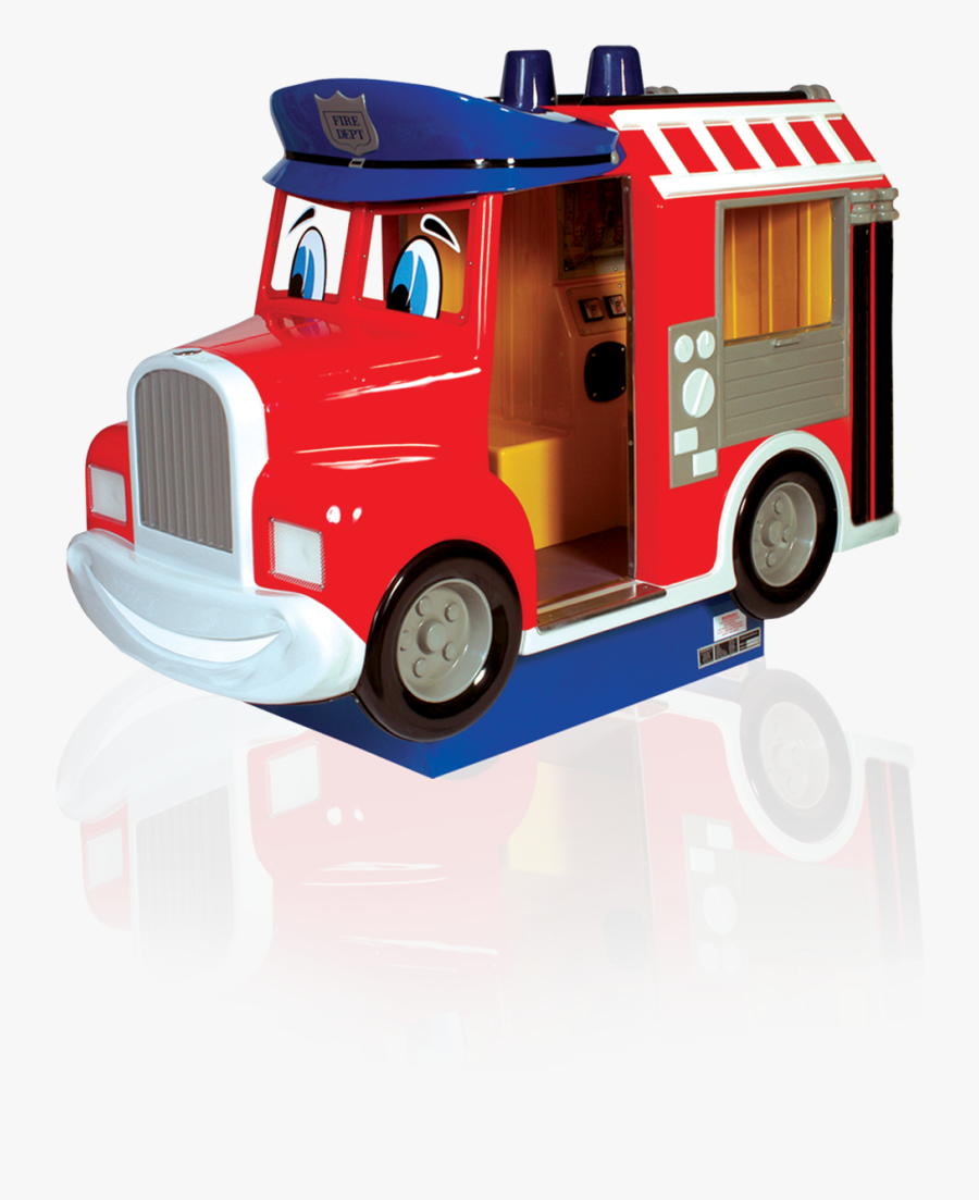 Fred Fire Truck - Fred's Fire Truck Ride, Transparent Clipart