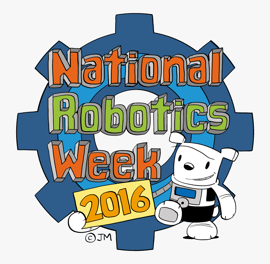 Happy National Robotics Week 2016 From Precision Automated, Transparent Clipart