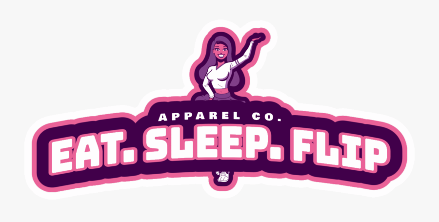 Eatsleepflip - Illustration, Transparent Clipart