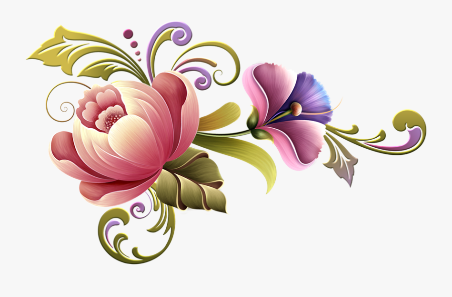 Artificial Flower - Decoupage, Transparent Clipart