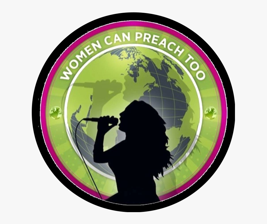 Women Can Preach Too, Transparent Clipart