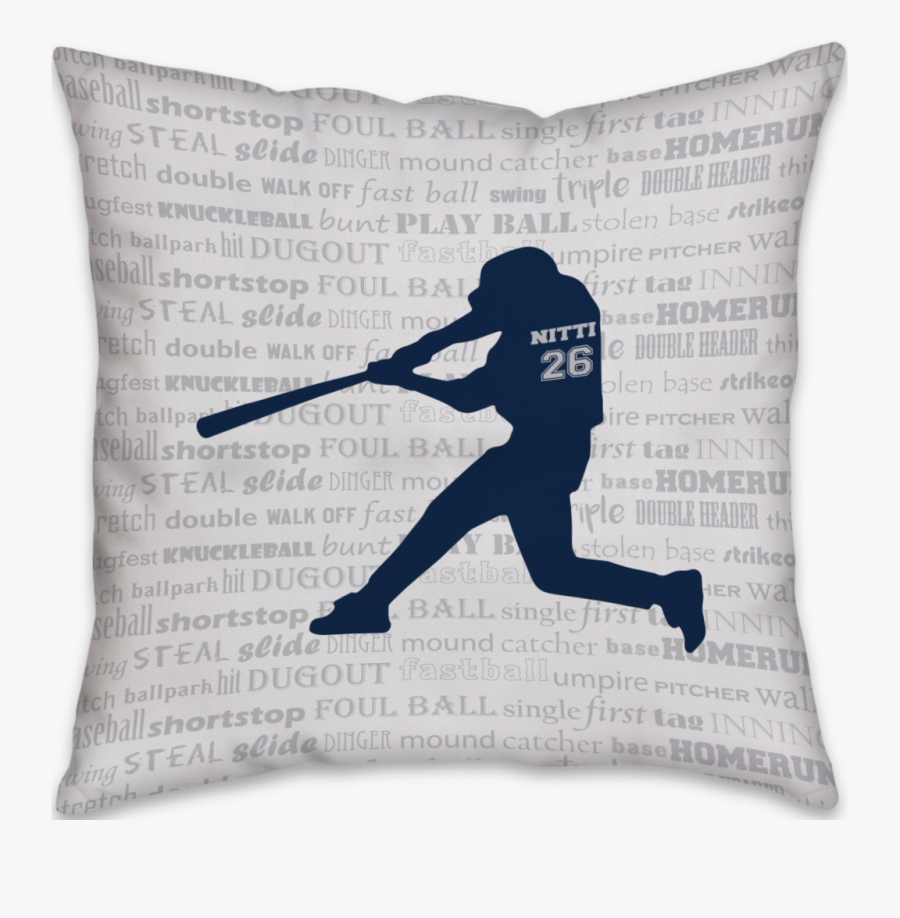 Silhouette Black Baseball Player Swinging Bat - Black And White Baseball Silhouette Clip Art, Transparent Clipart