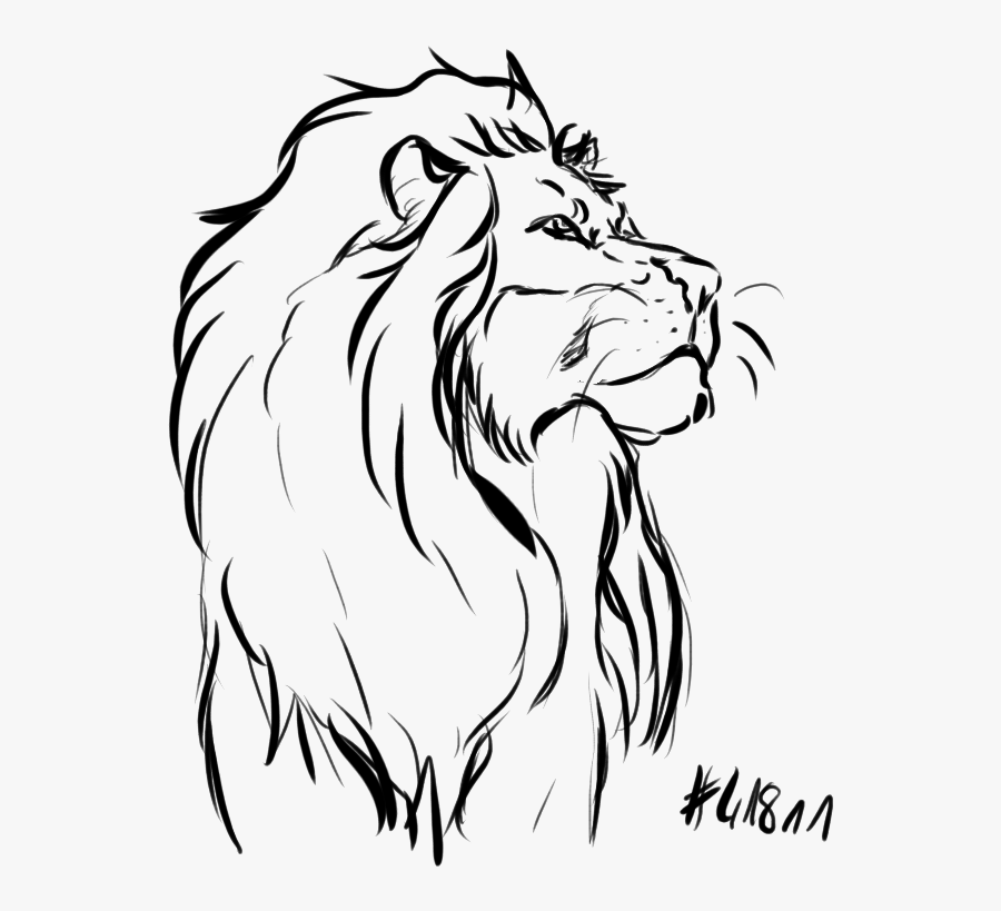 Den Lioden - Masai Lion, Transparent Clipart