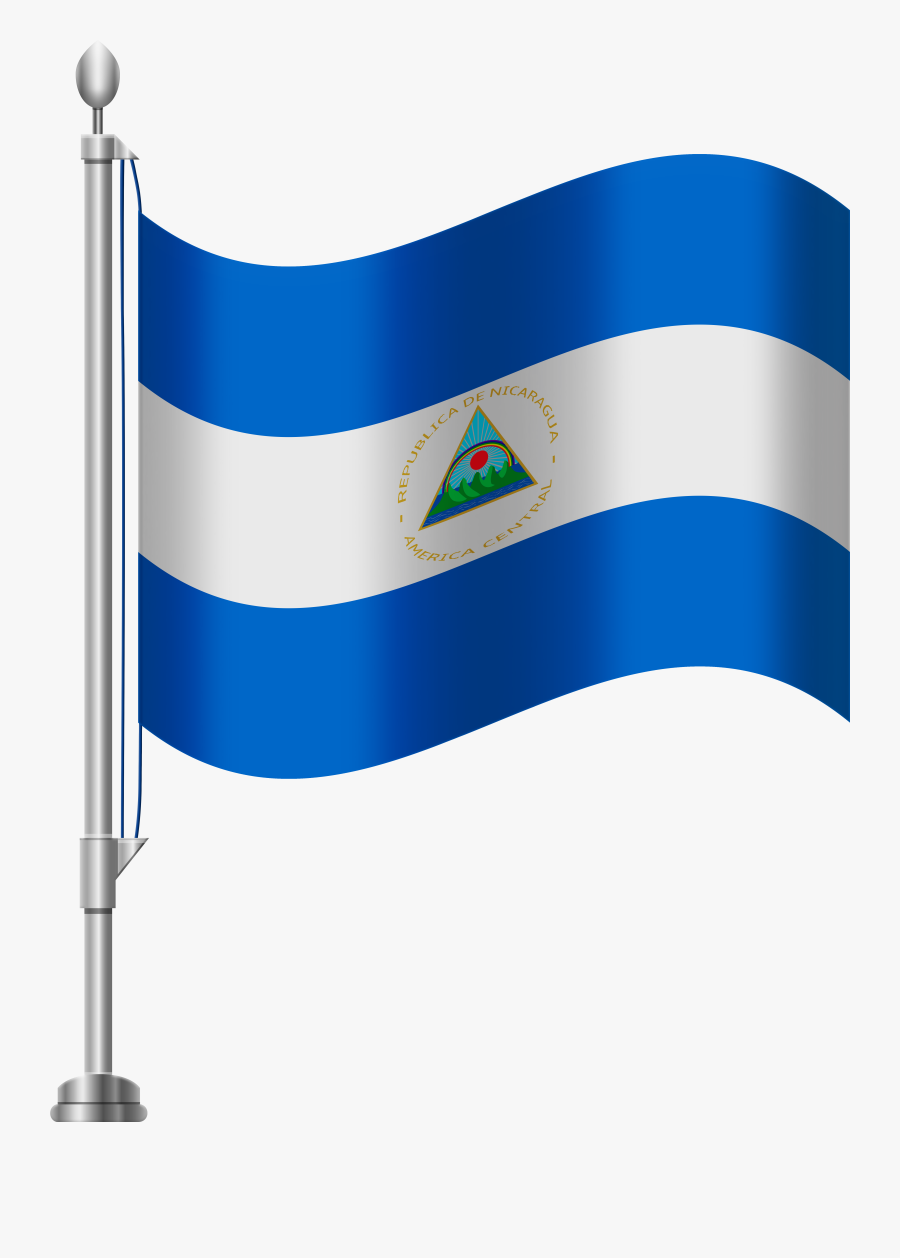 Nicaragua Flag Png Clip Art, Transparent Clipart