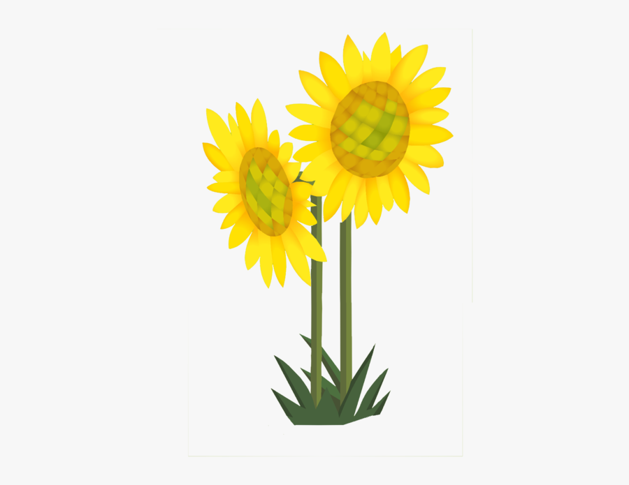 Sunflowers - Animal Jam Flowers, Transparent Clipart