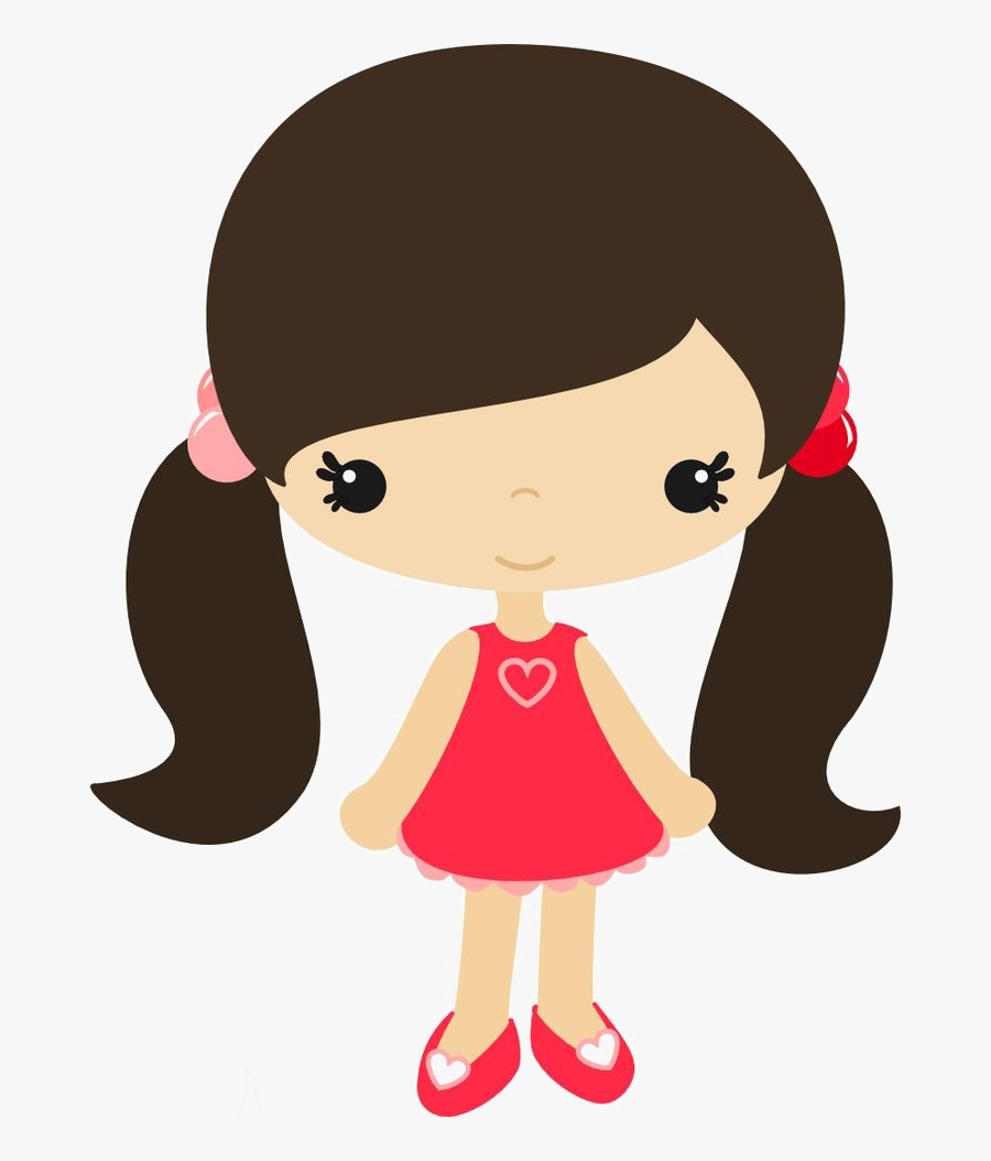 Girl Png Clipart - Cute Girl Clipart , Free Transparent Clipart - ClipartKe...