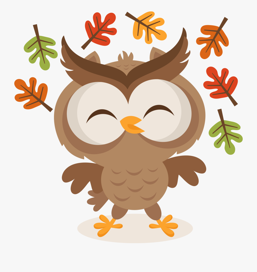 Irish Clipart Owl - Transparent Background Fall Clipart, Transparent Clipart