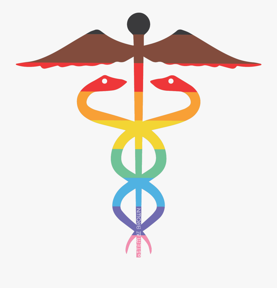 You Are Welcome Here Campaign - Rod Of Asclepius, Transparent Clipart