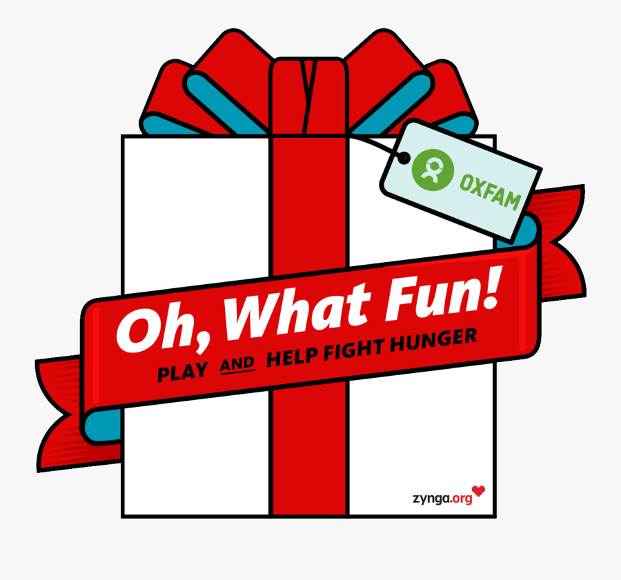 Zynga Partners With Oxfam For 4th Annual Oh, What Fun - Toys For Tots, Transparent Clipart