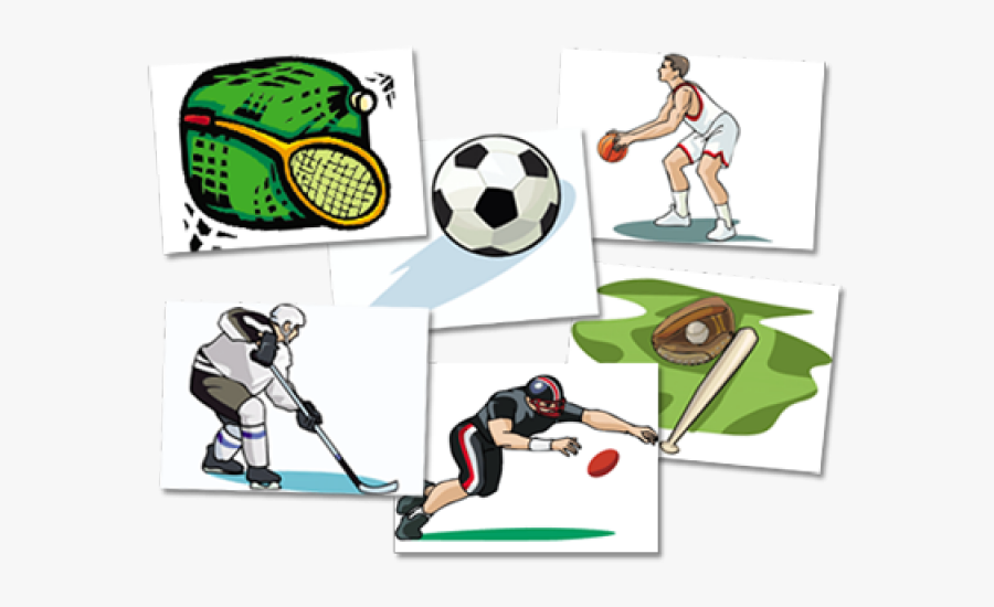Sports And Games Clip Art, Transparent Clipart