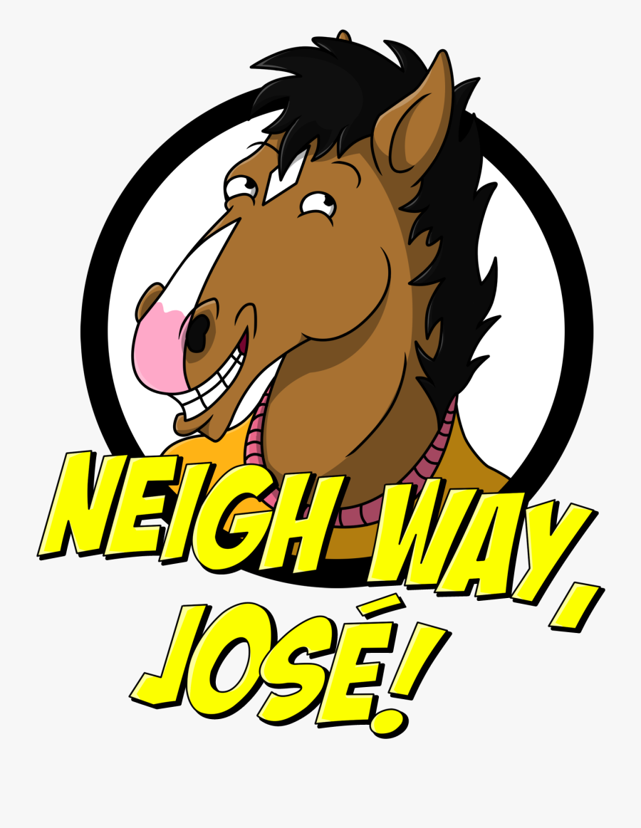 Bojack Neigh Way Jose, Transparent Clipart