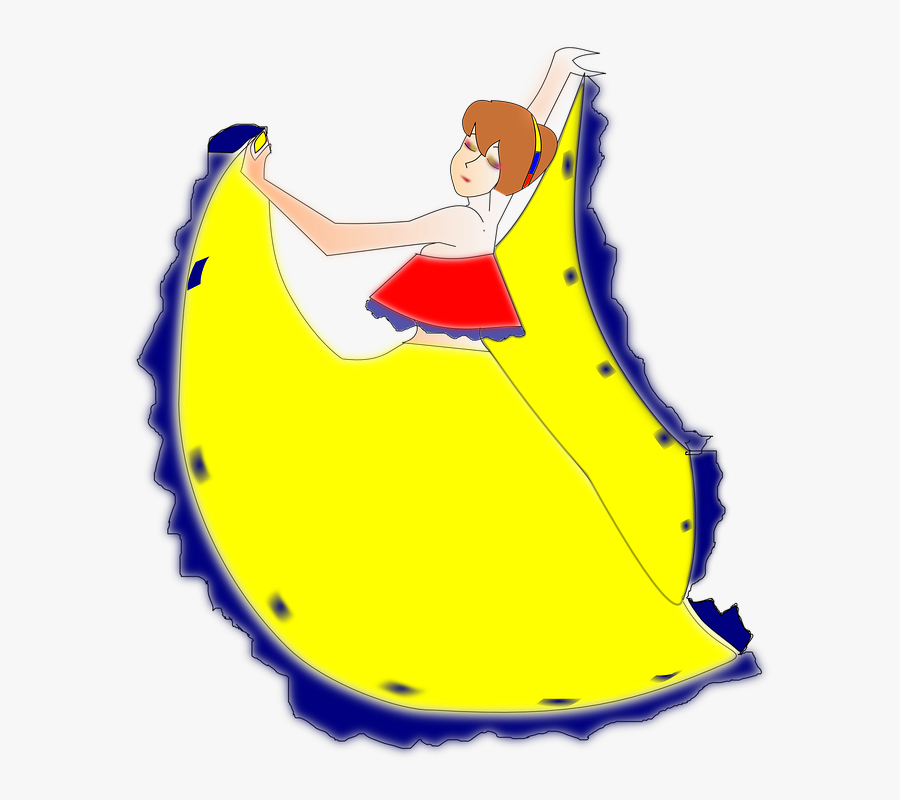Bailariana De Cumbia - Cumbia Clipart, Transparent Clipart