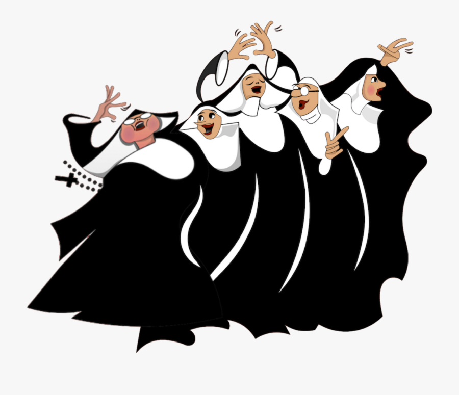Nun Clipart Dancing - Nunsense The Musical, Transparent Clipart