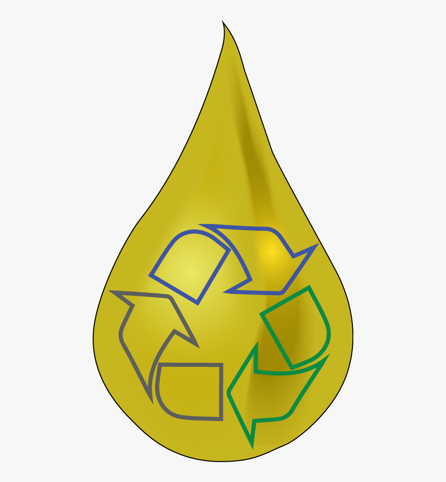 Used Oil Recycling - White Recycle Logo Png, Transparent Clipart