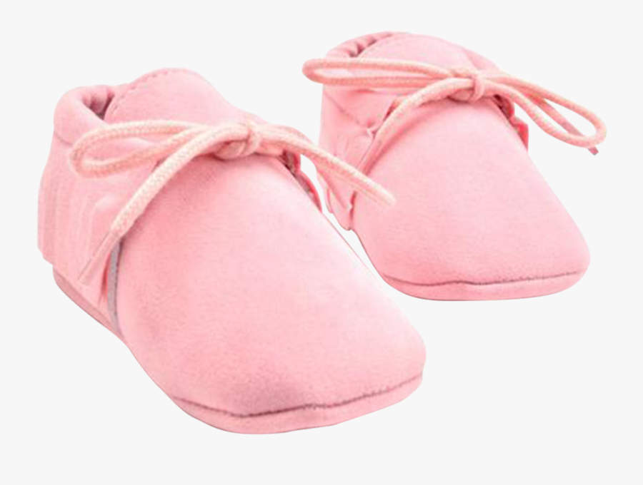 Pink Baby Shoes Png - Slipper, Transparent Clipart