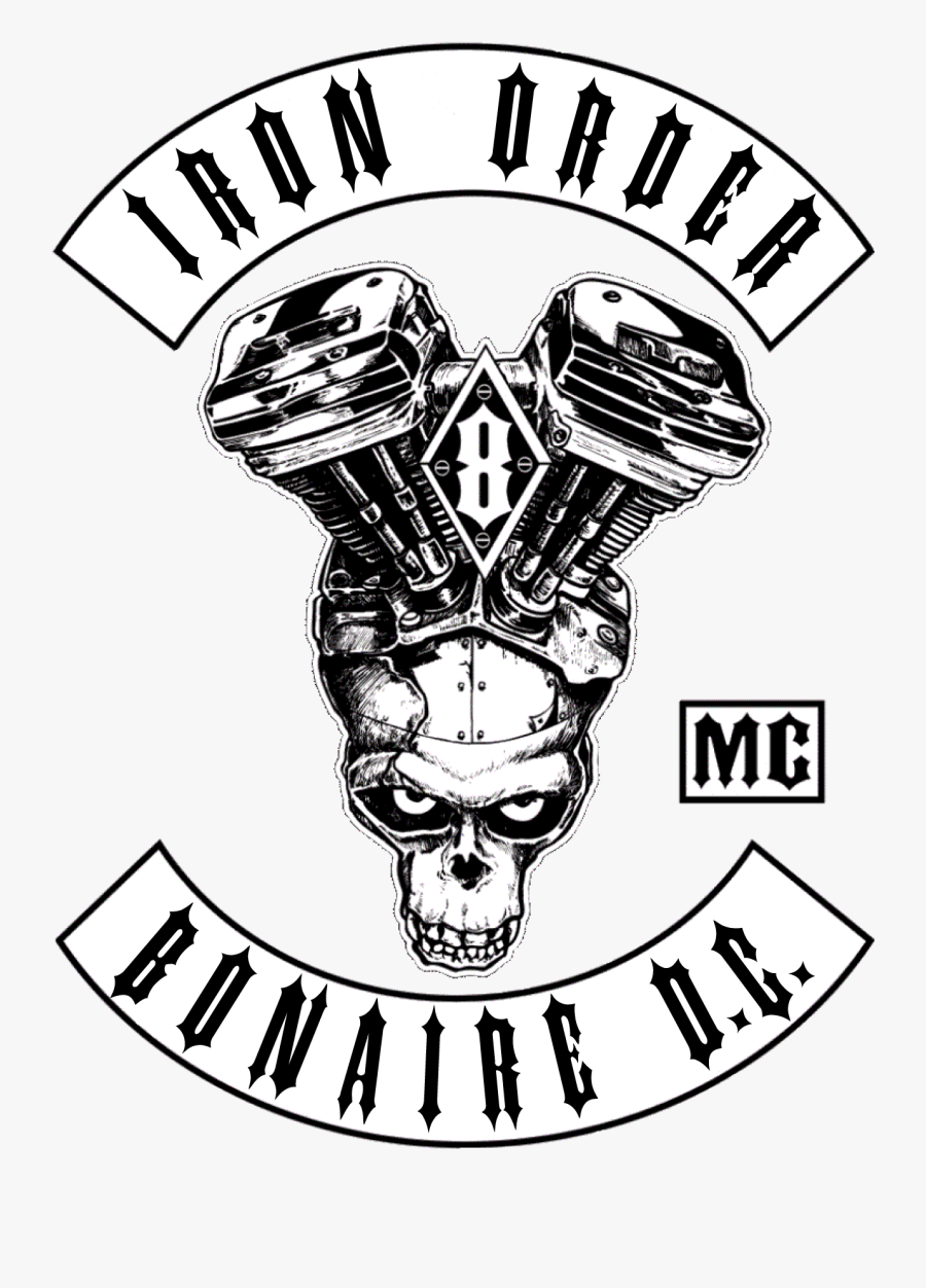 Clip Art Bonaire Netherlands - Iron Order Mc, Transparent Clipart