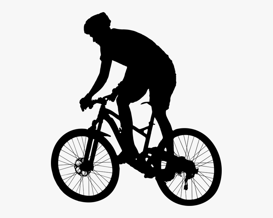 Athlete, Bicycle, Bike, Cycling, Human, Male, Man - Mountain Biking Clip Art, Transparent Clipart