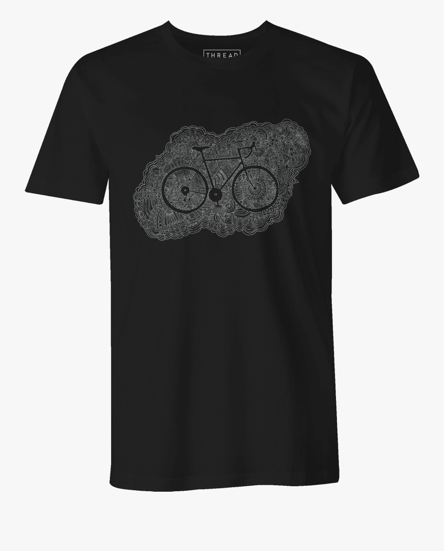 Bike Drawingkaitlyn Parker - Gnome Packing Out A Unicorn, Transparent Clipart