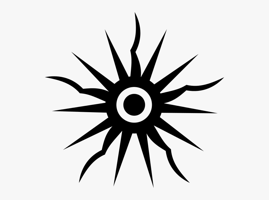 Order Of The Black Sun - Black Shadow Images Sun, Transparent Clipart