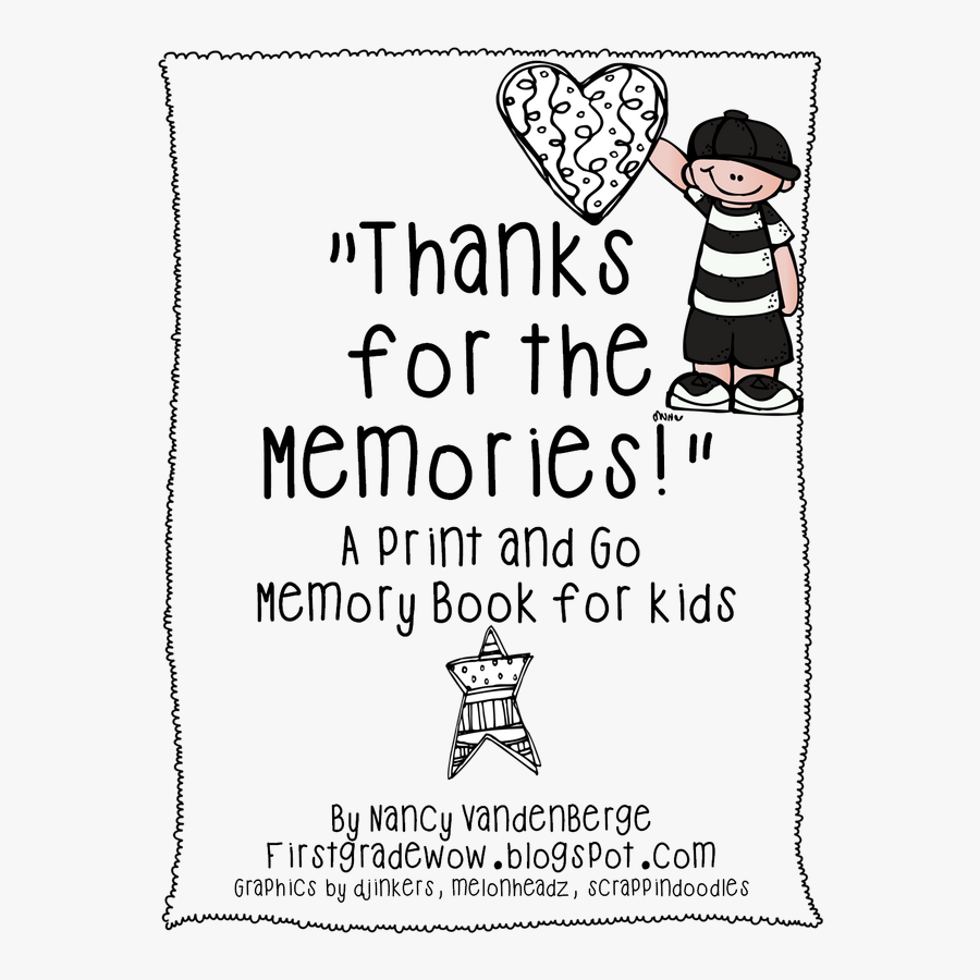 Enzyme Drawing Kid - Thanks For The Memories Clipart, Transparent Clipart