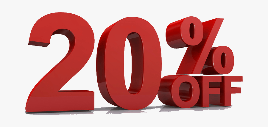Carpet Stretching 20% Off Special - 10 Discount, Transparent Clipart