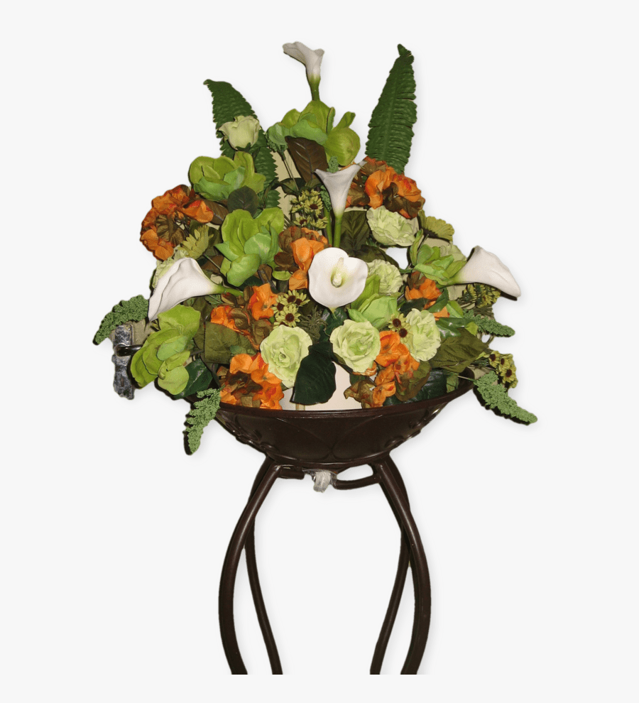 Artificial Calla Lilies Roses - Bouquet, Transparent Clipart