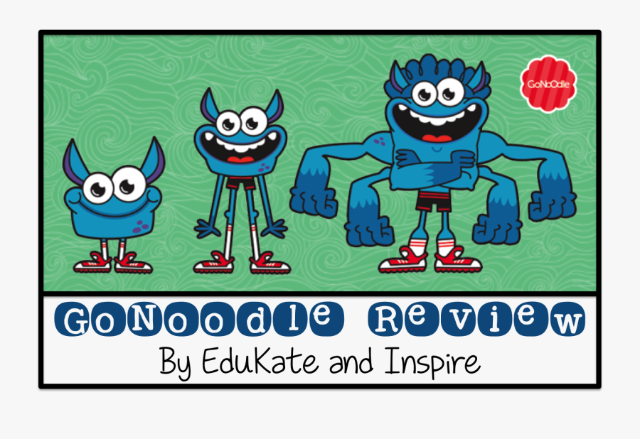 Games Clipart Indoor Recess - Gonoodle Blue Character, Transparent Clipart