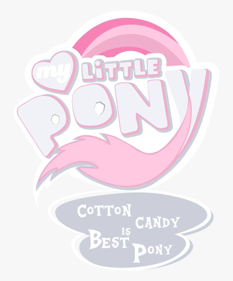 Clip Art Cotton Candy Template - My Little Pony Fluttershy Is Best Pony, Transparent Clipart