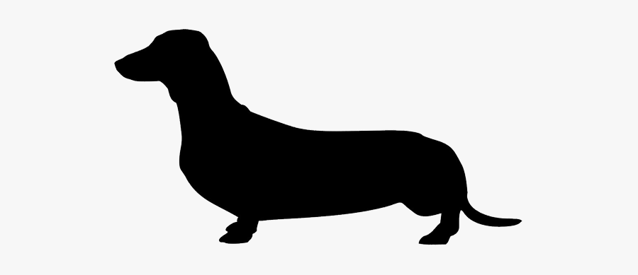 Dachshund American Cocker Spaniel Silhouette Decal - Wiener Dog Silhouette Png, Transparent Clipart