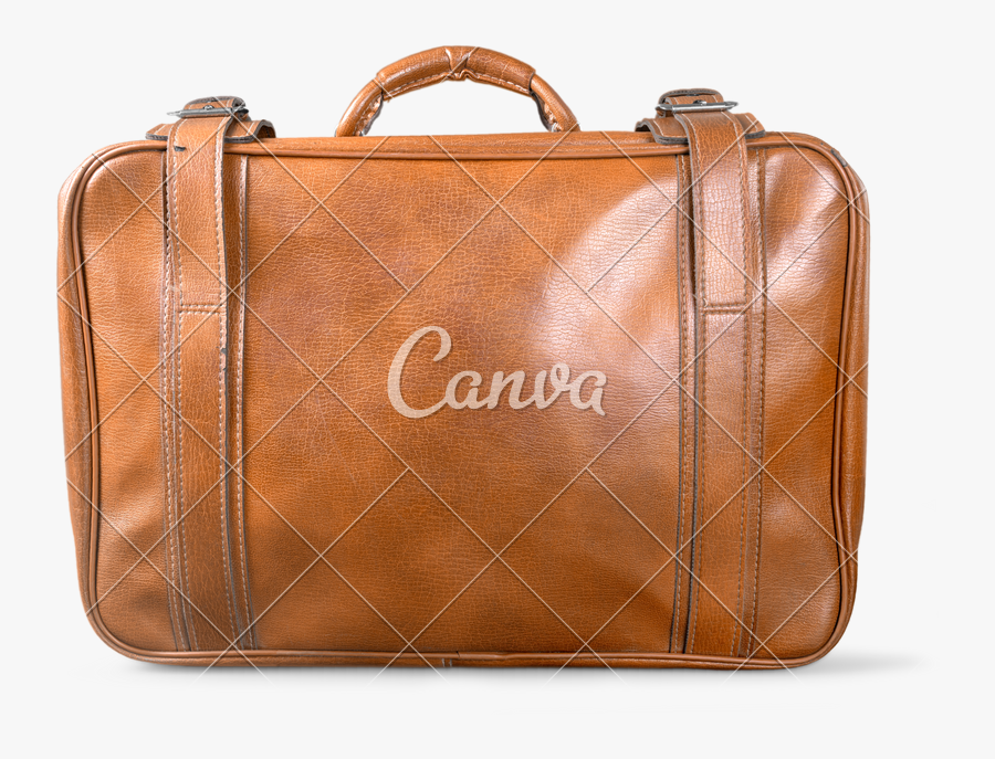 Clip Art Old Suitcase Isolated On - Suitcase, Transparent Clipart