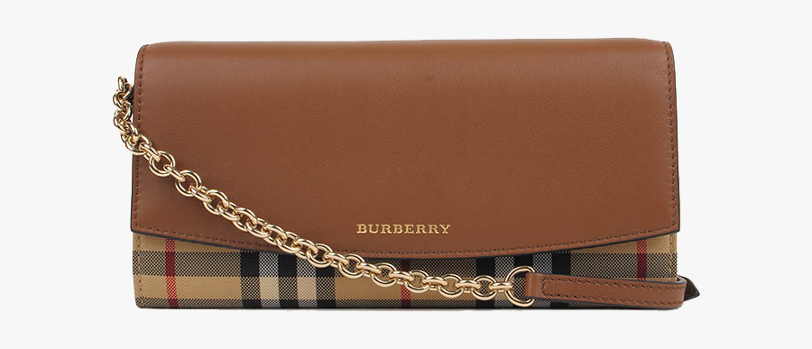 Burberry Handbags Chain Leather Watch Wallet Handbag - Handbag, Transparent Clipart