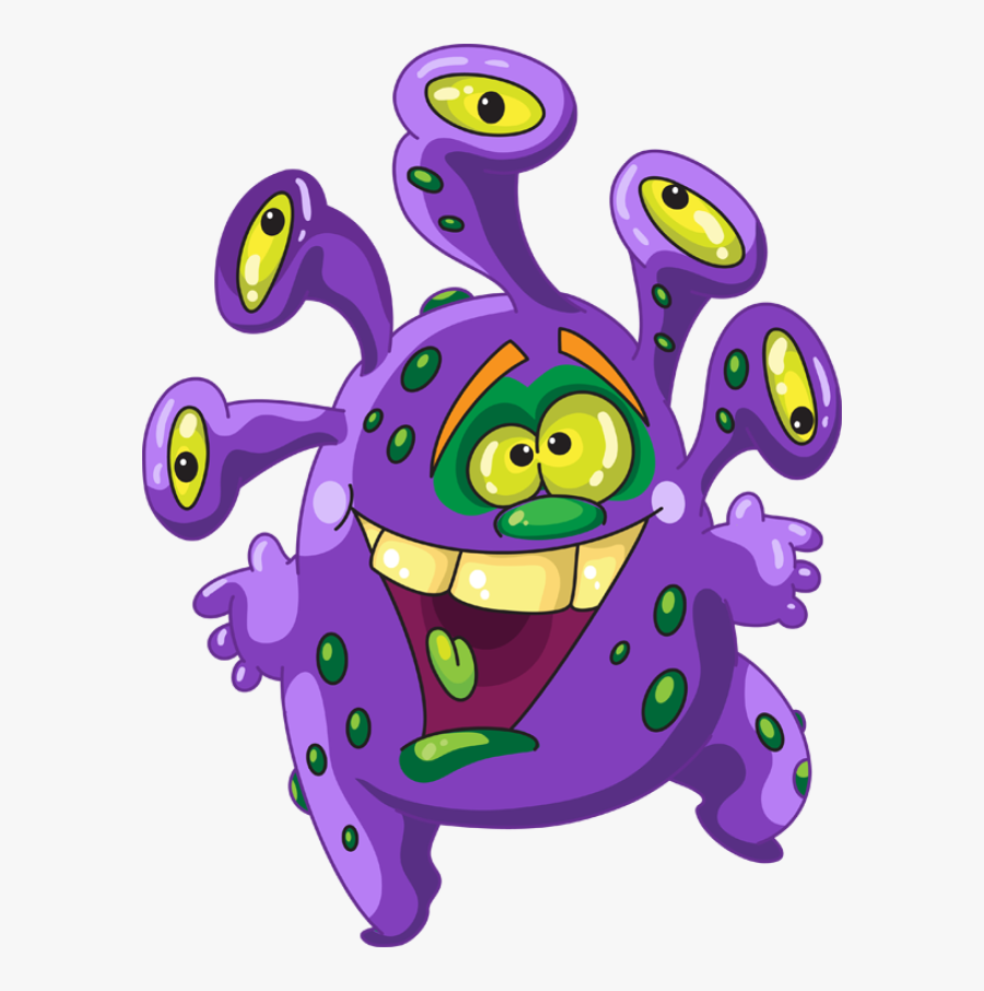 Weird Clipart Monster - Funny Monsters Clipart, Transparent Clipart