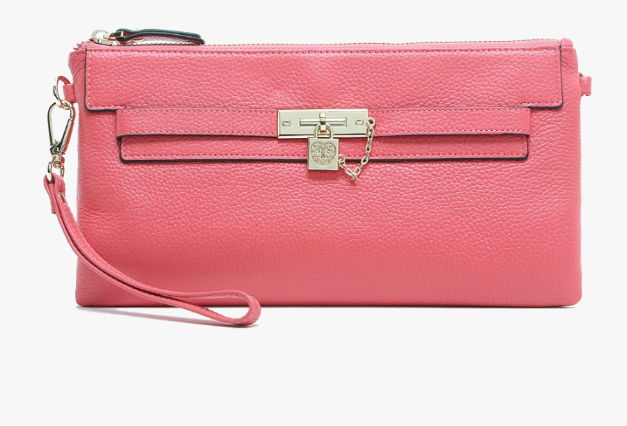 Pink Wallet Png - Shoulder Bag, Transparent Clipart