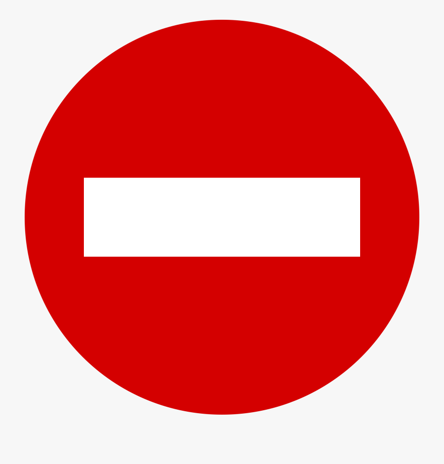 Do Not Enter No Entry Sign Png Free Transparent Clipart Clipartkey