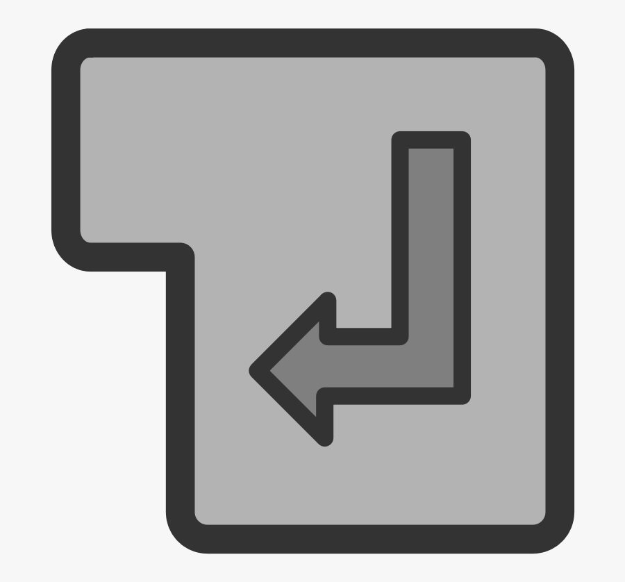 Ftkey Enter - Enter Keys On Keyboard, Transparent Clipart