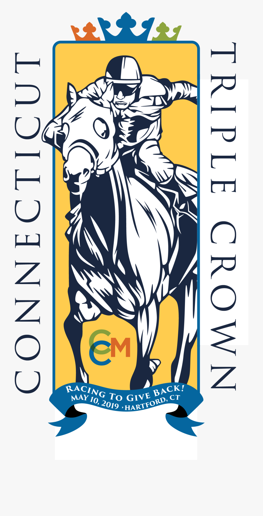 Ct Charity Triple Crown - Cartoon, Transparent Clipart