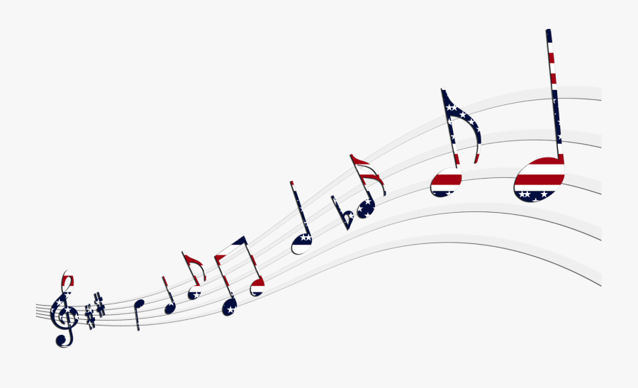 Labor Day Music Notes, Transparent Clipart