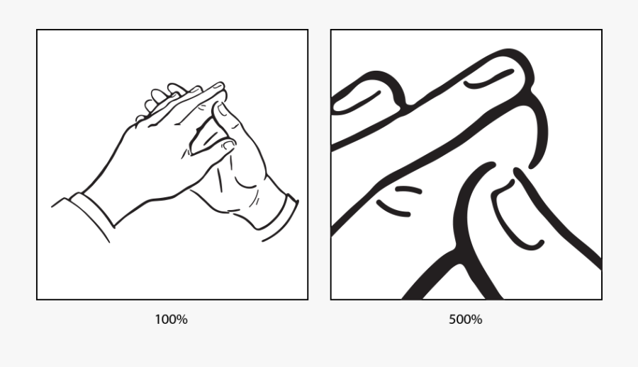 Clapping Hands Clipart Black And White, Transparent Clipart