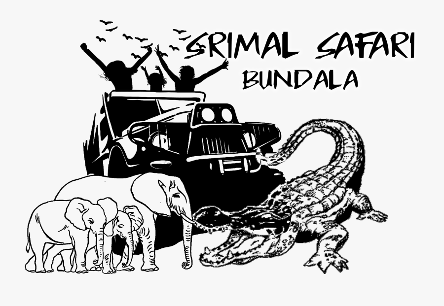 Jeep Clipart Safari Ride - Illustration, Transparent Clipart