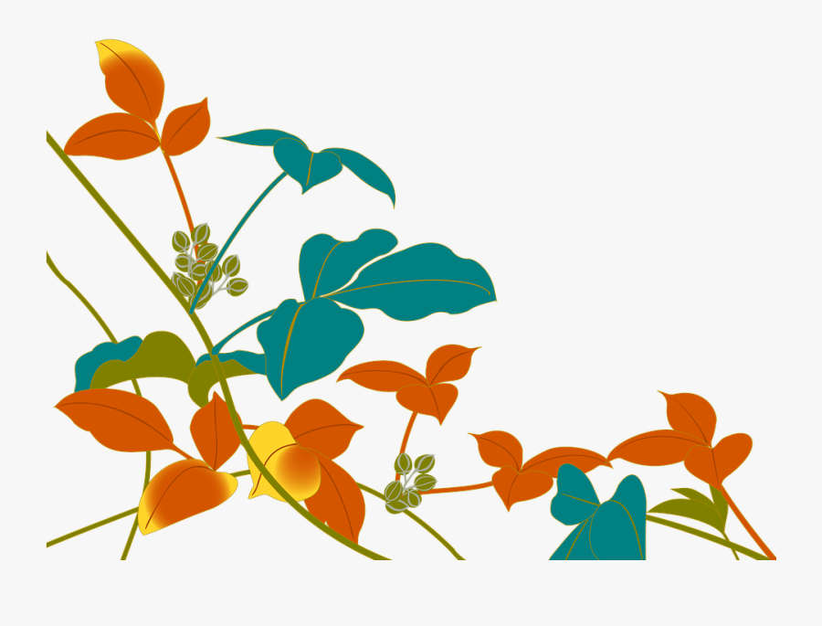Ivy, Vine, Autumnal Leaves, Wild Grass, Autumn, Transparent Clipart