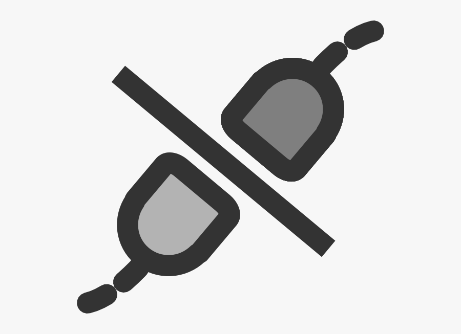 Font,line,clip Art,illustration - Disconnect Png, Transparent Clipart